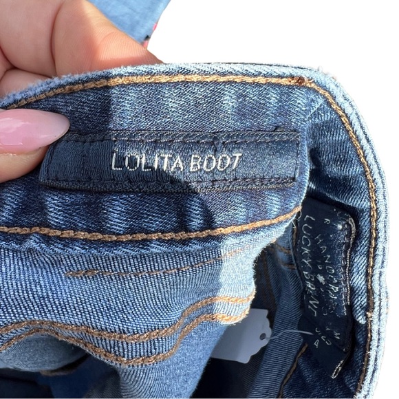 Lucky Brand Lolita Boot Dark Wash Jeans Size 0 - Picture 7 of 9